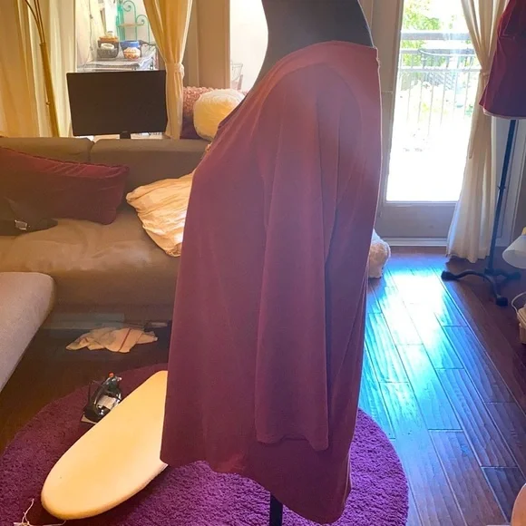 Green Envelope plum blouse women’s shirt Medium​​ - Picture 4 of 6